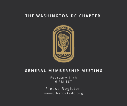 Feb: General Membership Meeting Flyer